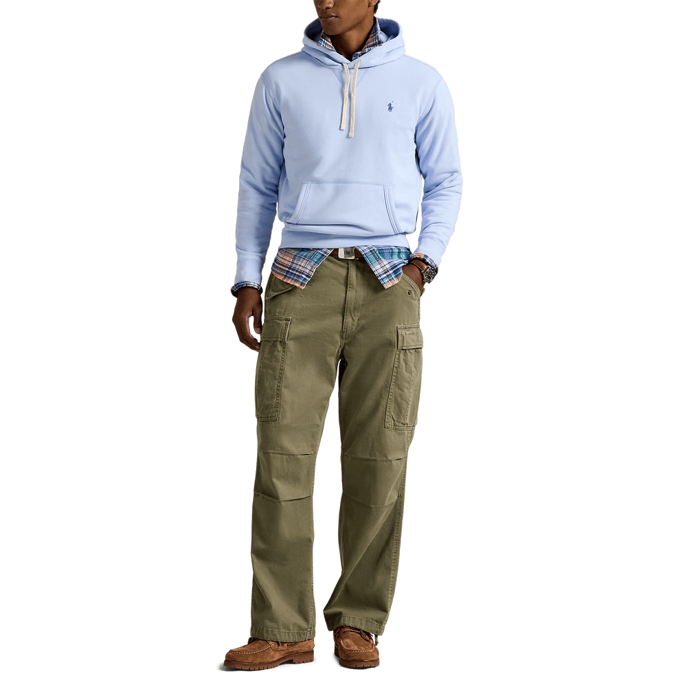 POLO RALPH LAUREN - Le sweat à capuche RL en molleton Stockport Blue - Lothaire