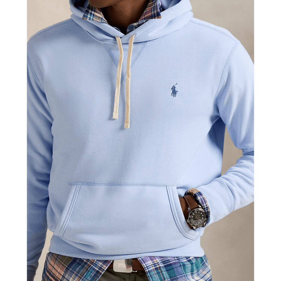 POLO RALPH LAUREN - Le sweat à capuche RL en molleton Stockport Blue - Lothaire