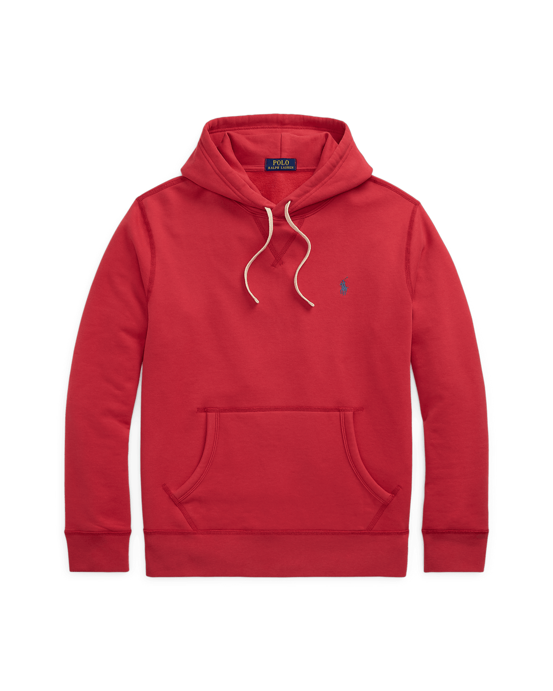 POLO RALPH LAUREN - Le sweat à capuche RL en molleton Sunrise Red - Lothaire