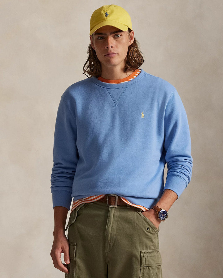 POLO RALPH LAUREN - Le sweat RL en molleton Bleu ciel - Lothaire