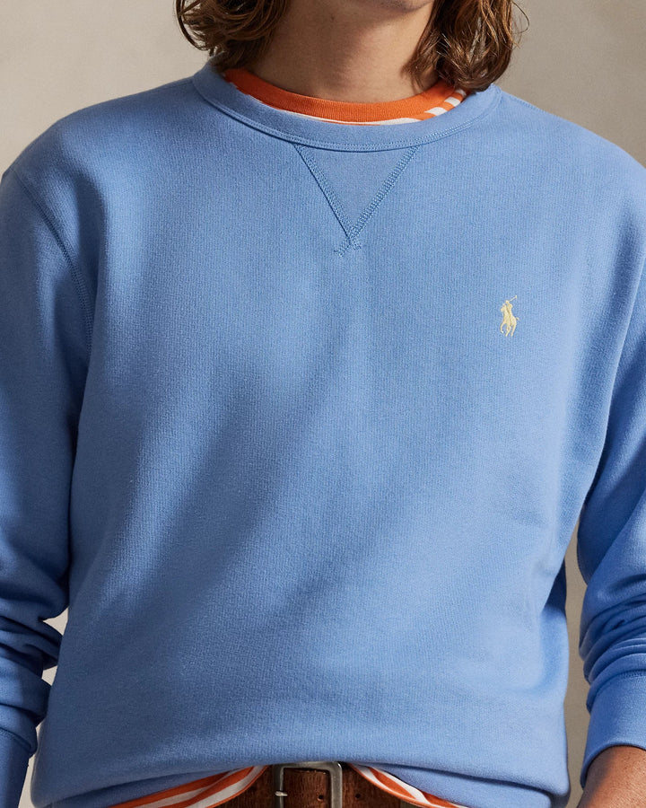 POLO RALPH LAUREN - Le sweat RL en molleton Bleu ciel - Lothaire