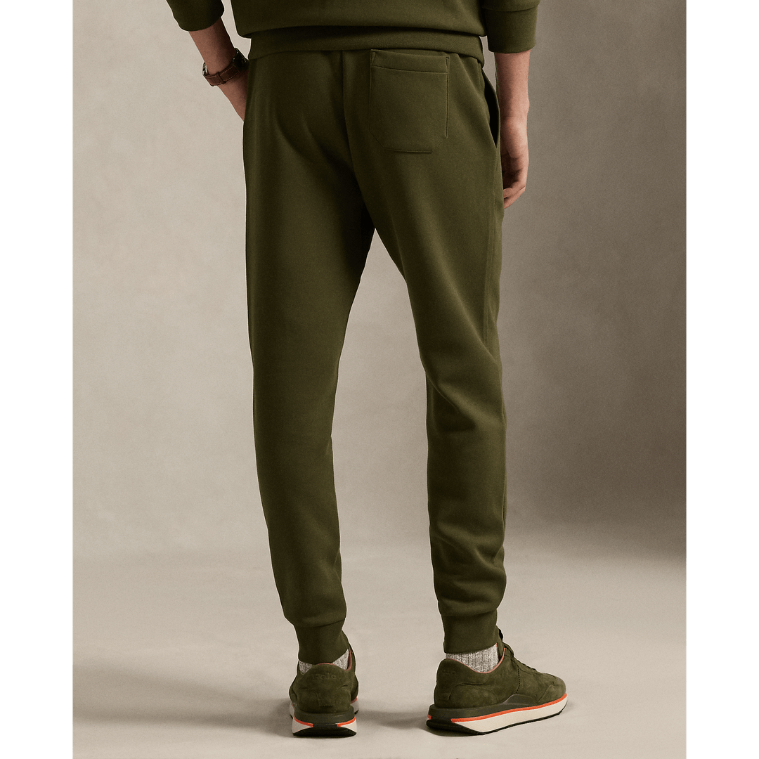 POLO RALPH LAUREN - Pantalon de jogging jersey double Olive compagnie - Lothaire