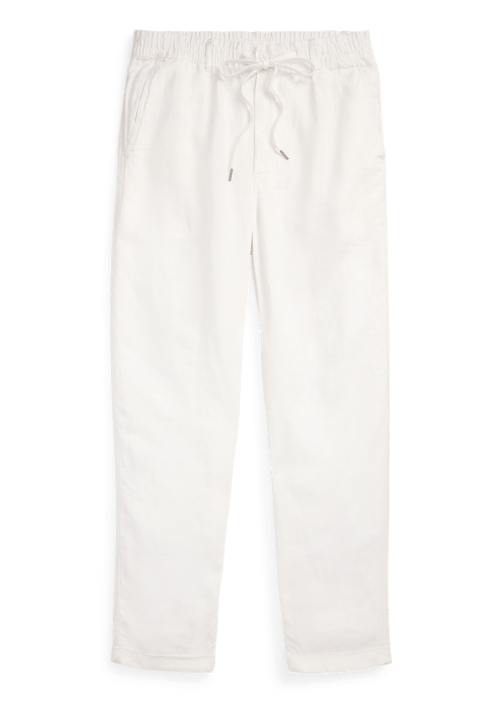 POLO RALPH LAUREN - Pantalon fuselé slim Lateef en lin Blanc - Lothaire