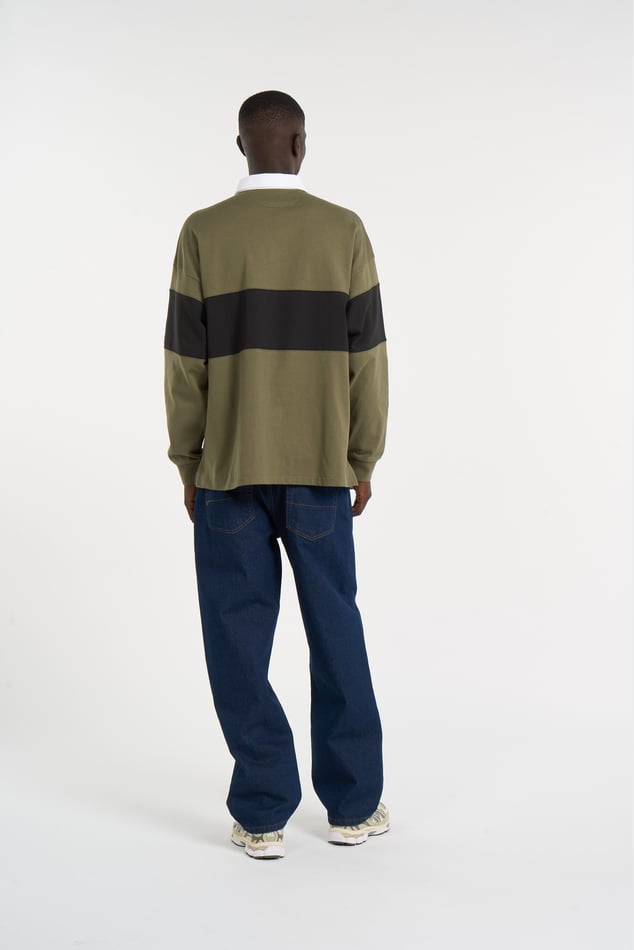 POLO RALPH LAUREN - Polo à col zippé Vert olive - Lothaire