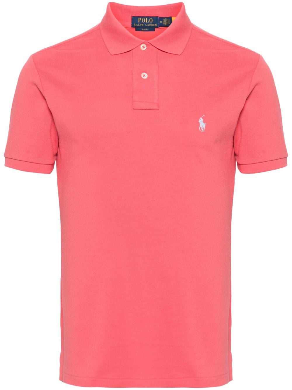 Polo Ralph Lauren - Polo cintré en coton piqué Pale Red - Lothaire