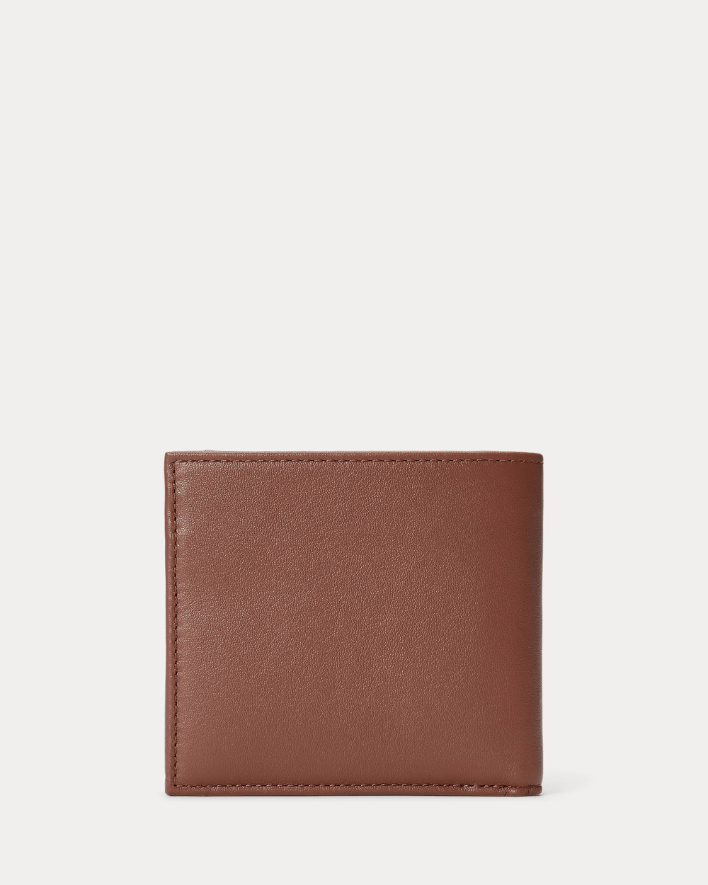 POLO RALPH LAUREN - Portefeuille en cuir lisse Marron - Lothaire