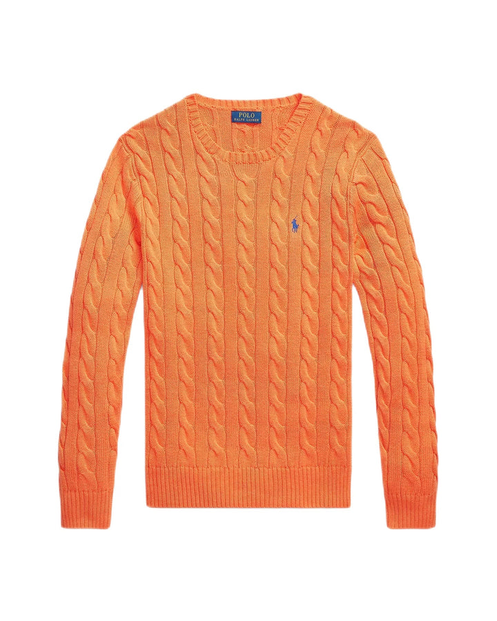 Polo Ralph Lauren - Pull en coton torsadé melon - Lothaire