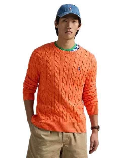 Polo Ralph Lauren - Pull en coton torsadé melon - Lothaire
