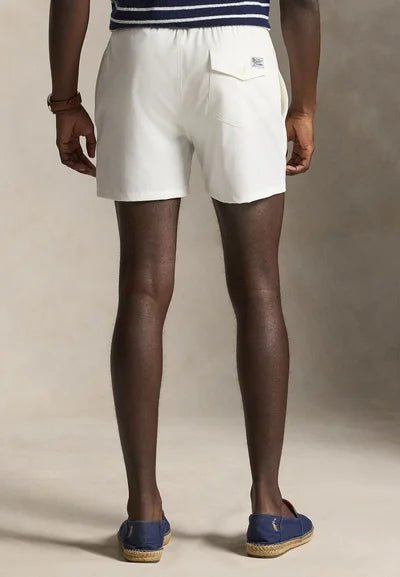 POLO RALPH LAUREN - Short bain Traveler Classic Fit stretch Blanc - Lothaire