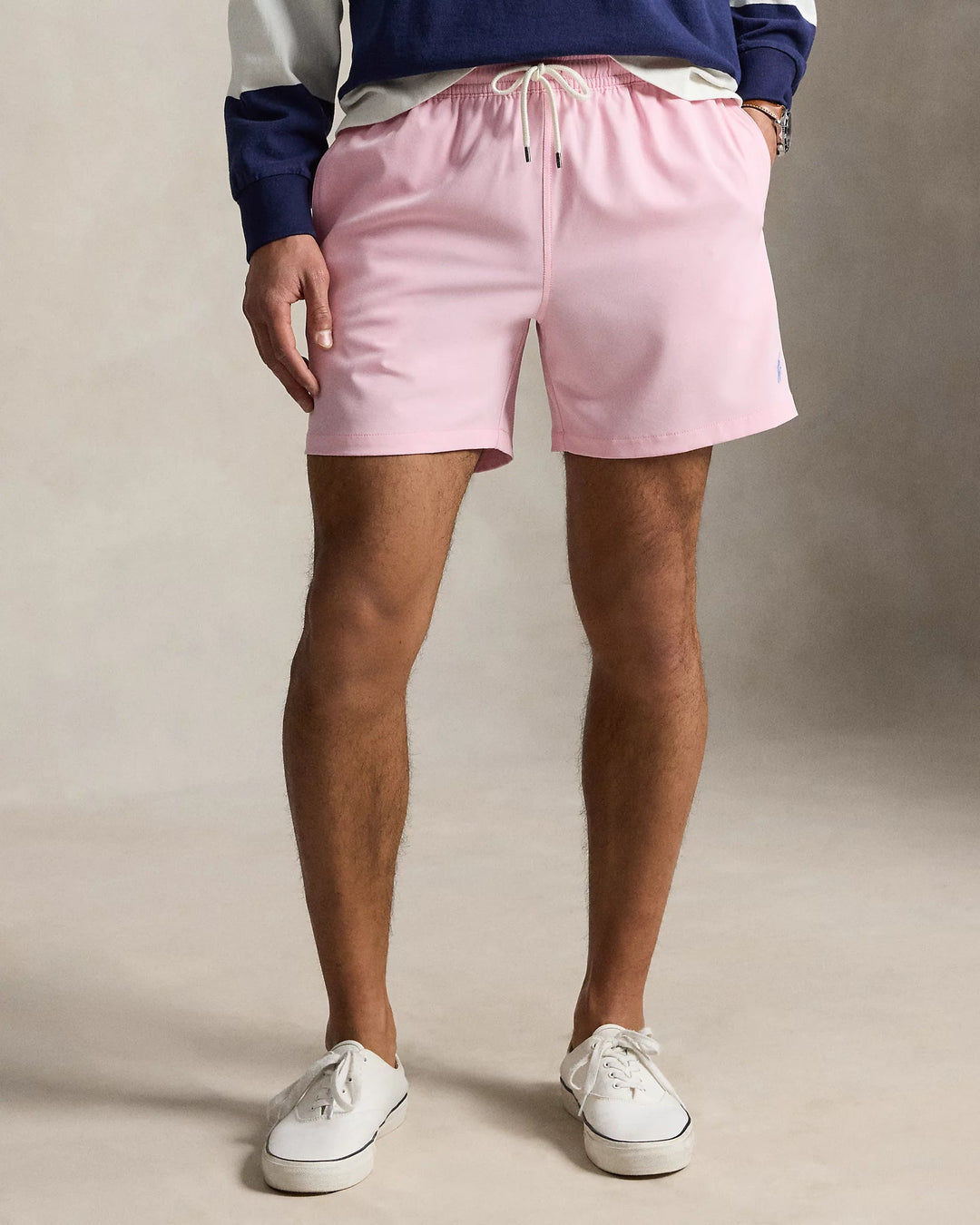 POLO RALPH LAUREN - Short de bain Traveler classique 14,5 cm Rose - Lothaire