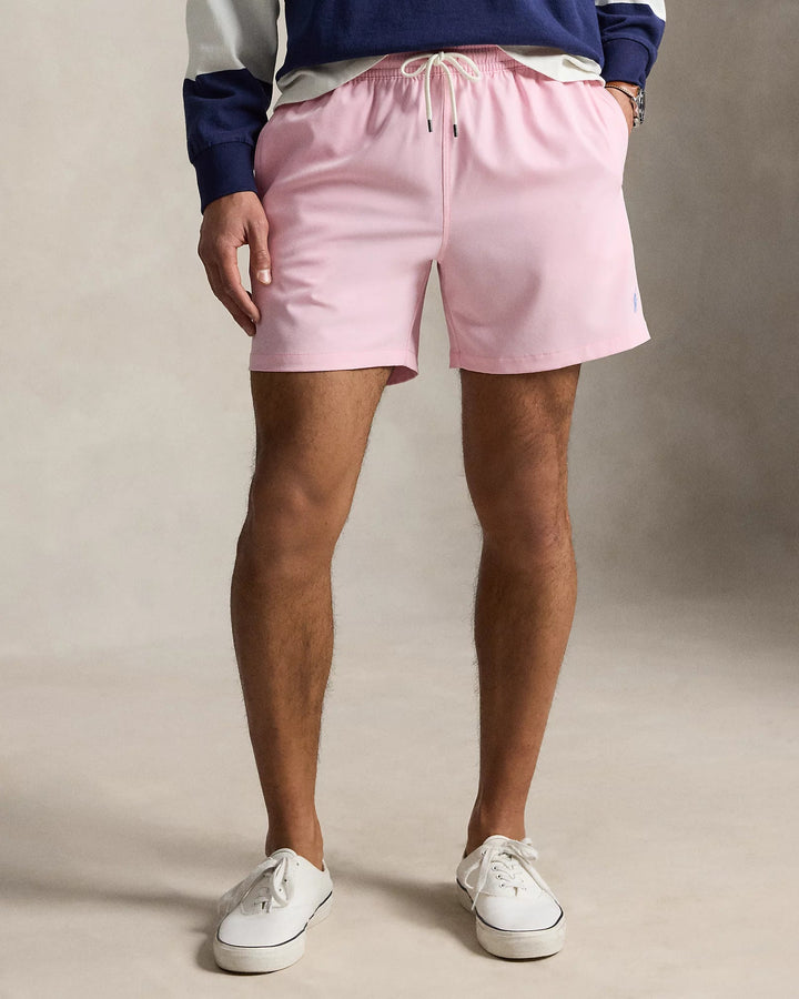 POLO RALPH LAUREN - Short de bain Traveler classique 14,5 cm Rose - Lothaire