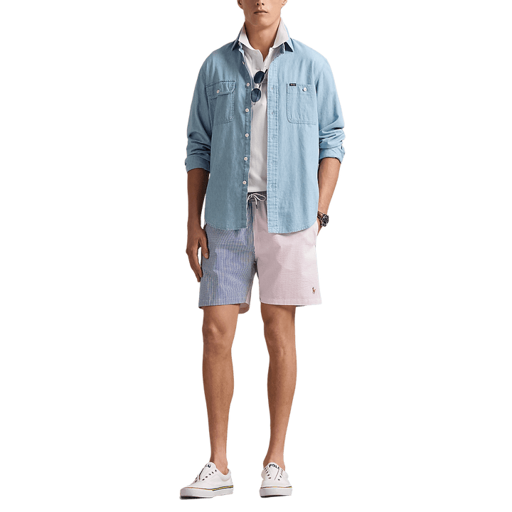 POLO RALPH LAUREN - Short de bain Traveler classique BiColor - Lothaire