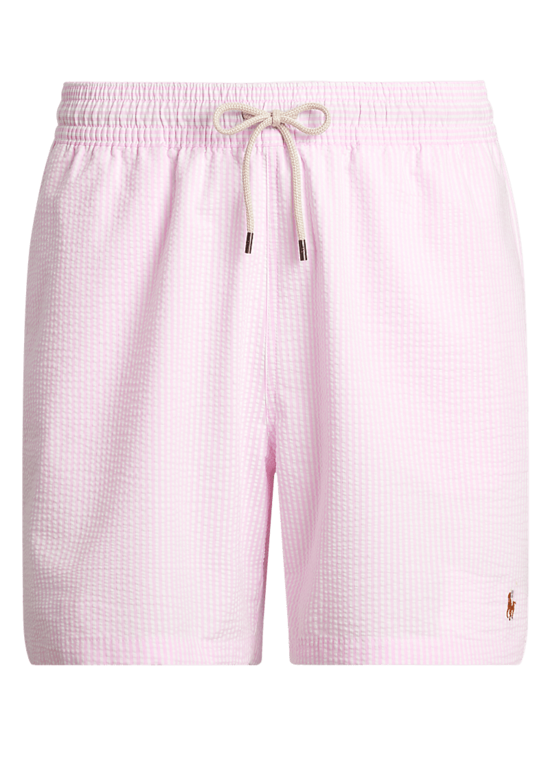 POLO RALPH LAUREN - Short de bain Traveler classique Rose - Lothaire