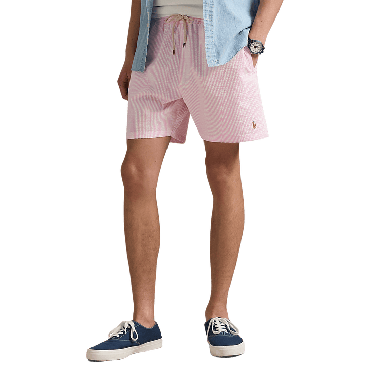 POLO RALPH LAUREN - Short de bain Traveler classique Rose - Lothaire