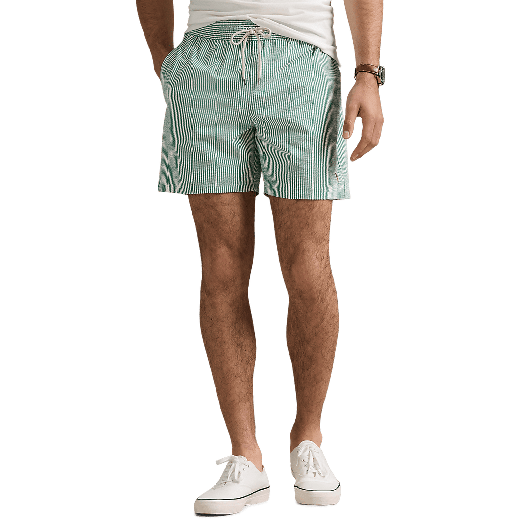 POLO RALPH LAUREN - Short de bain Traveler classique Vert - Lothaire