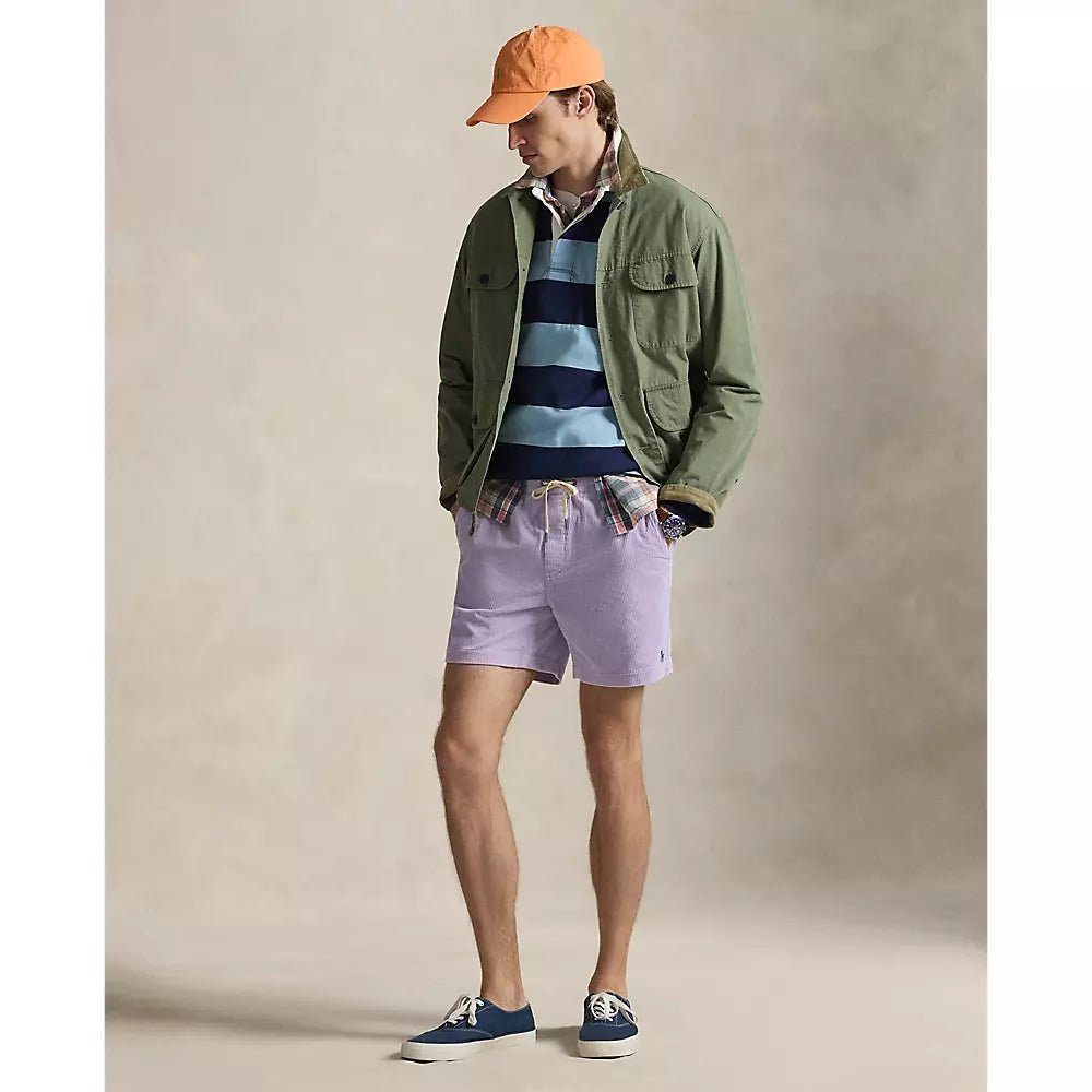 POLO RALPH LAUREN - Short en velours côtelé Polo Prepster 15,2 cm Violet clair - Lothaire