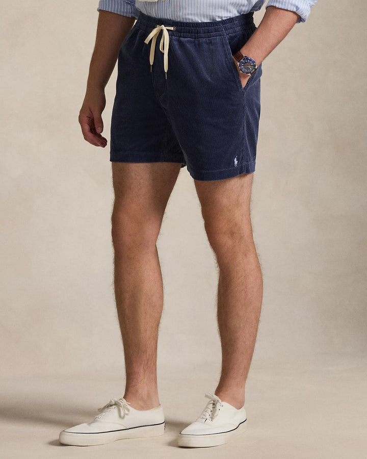 POLO RALPH LAUREN - Short Polo prepster en velours 15 cm Marine Boston - Lothaire