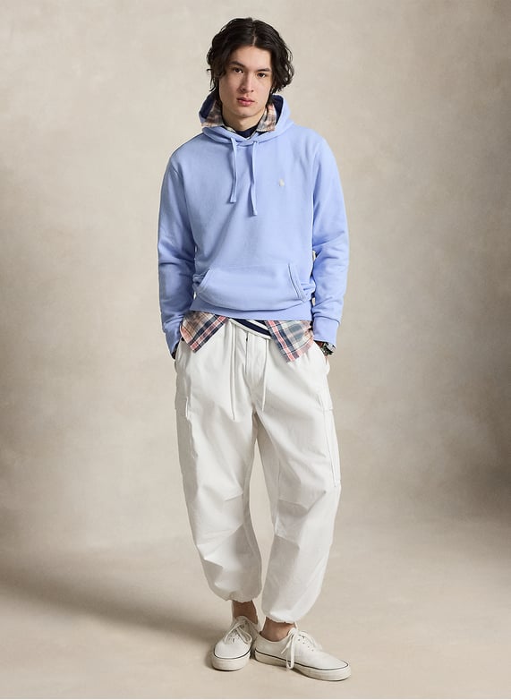 POLO RALPH LAUREN – Sweat à capuche en coton Bleu grisé - Lothaire