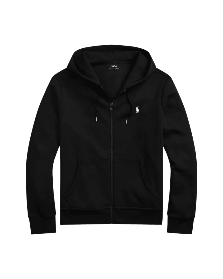 POLO RALPH LAUREN - Sweat à capuche en maille double Noir - Lothaire