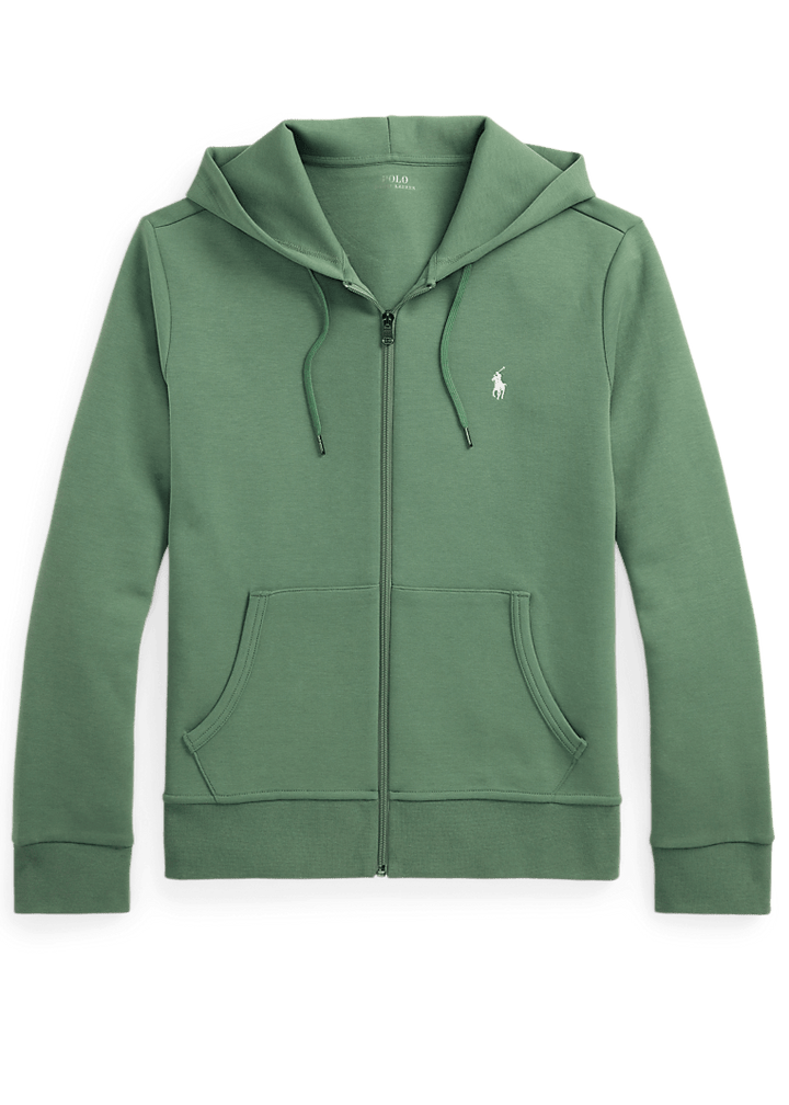 POLO RALPH LAUREN - Sweat à capuche en maille double Vert - Lothaire