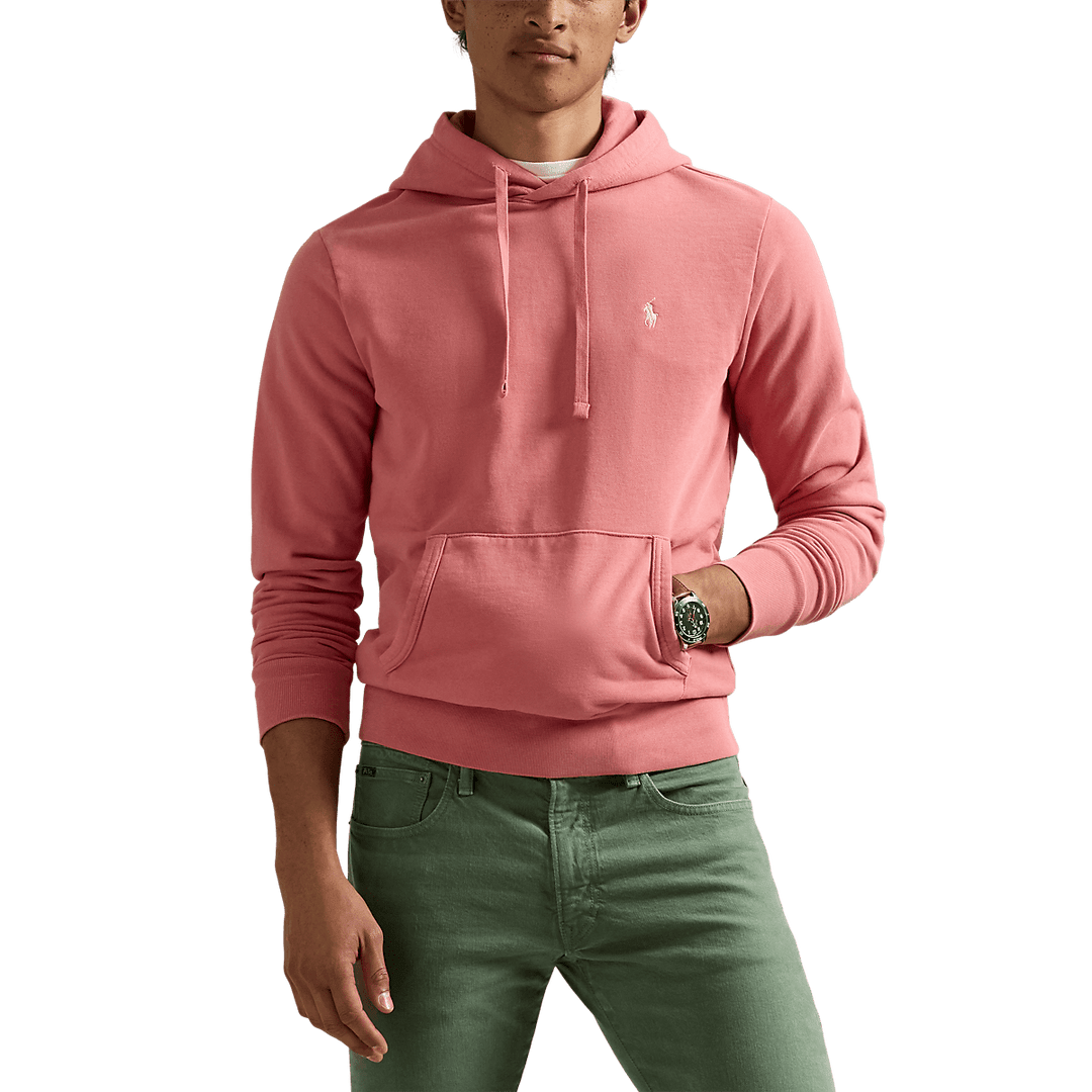 POLO RALPH LAUREN - Sweat à capuche en molleton bouclé Rose - Lothaire
