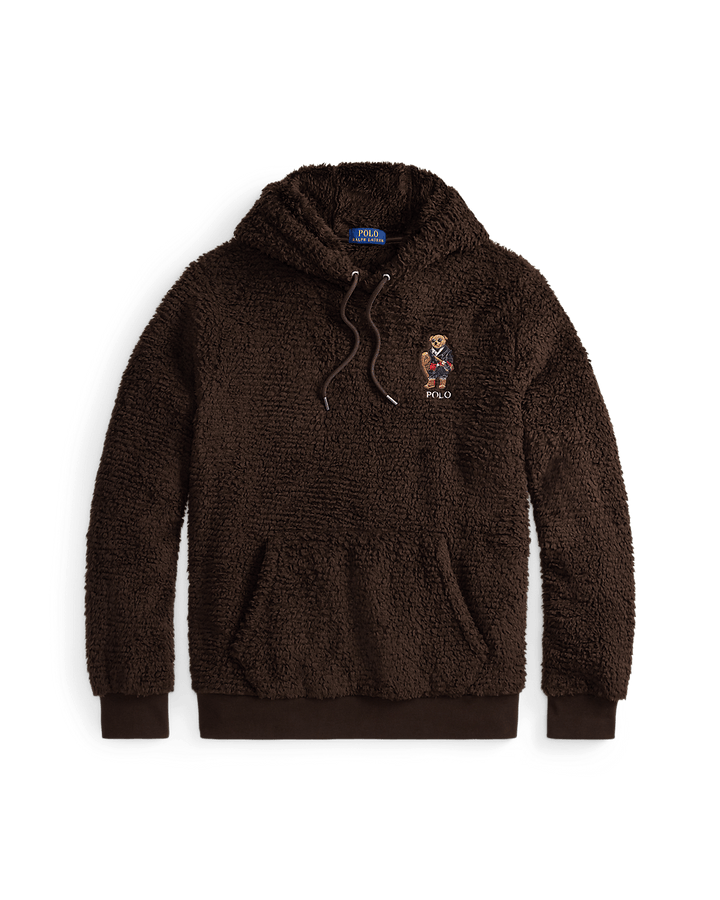 POLO RALPH LAUREN - Sweat à capuche en molleton Polo Bear Pile Marron - Lothaire