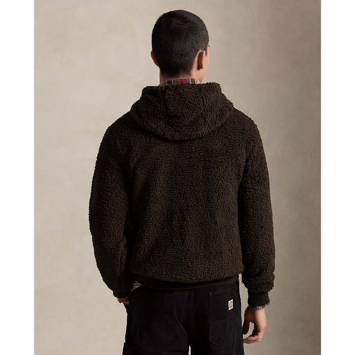 POLO RALPH LAUREN - Sweat à capuche en molleton Polo Bear Pile Marron - Lothaire