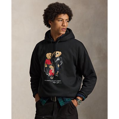 POLO RALPH LAUREN - Sweat à Capuche en Molleton Polo Bears Noir - Lothaire