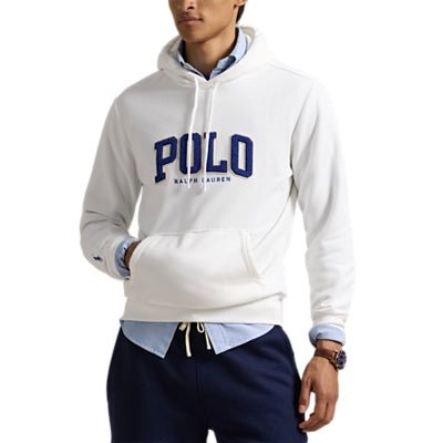 Polo ralph Lauren - Sweat à capuche logo Polo blanc - Lothaire