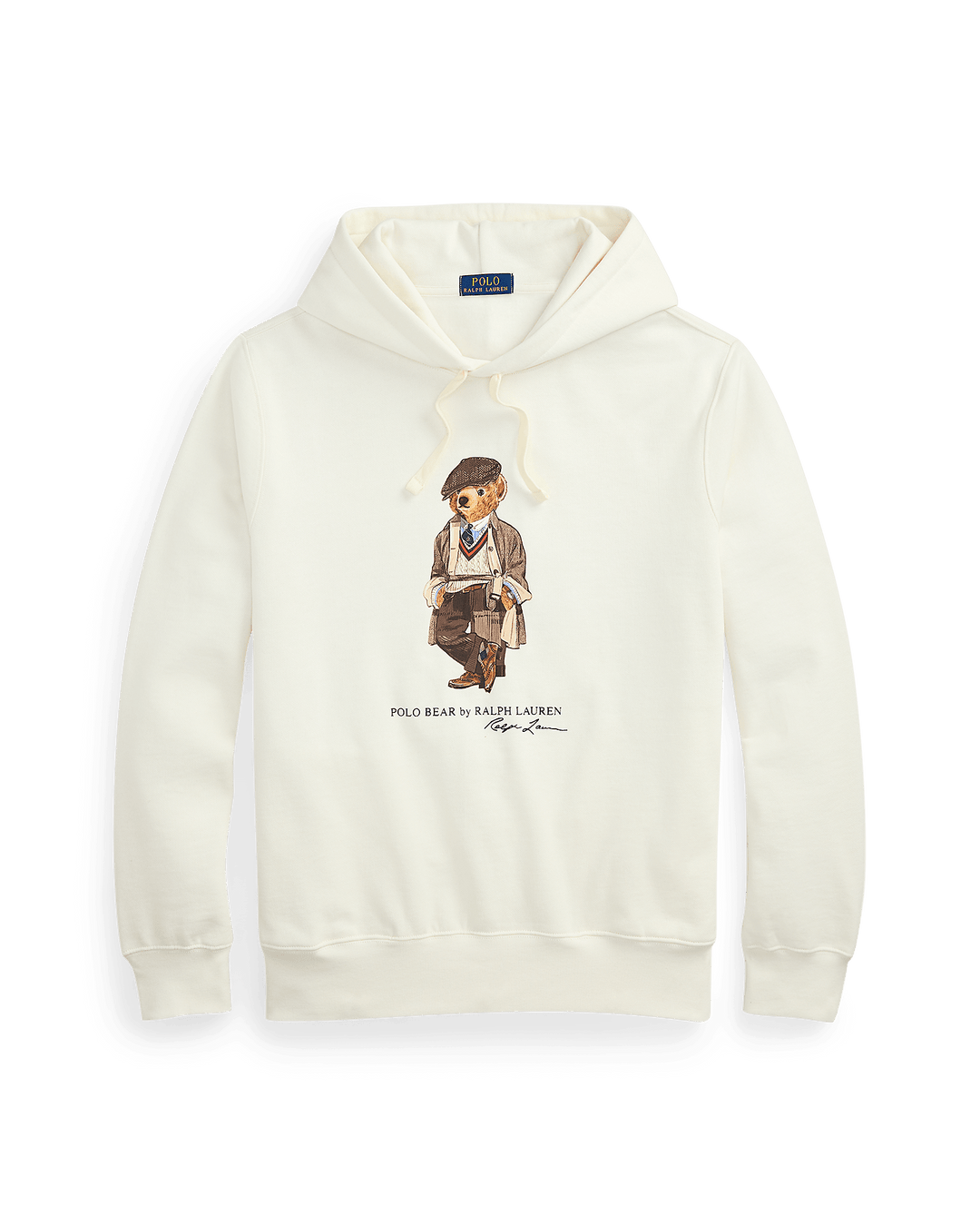 POLO RALPH LAUREN - Sweat à capuche Polo Bear en molleton Deckwash white - Lothaire