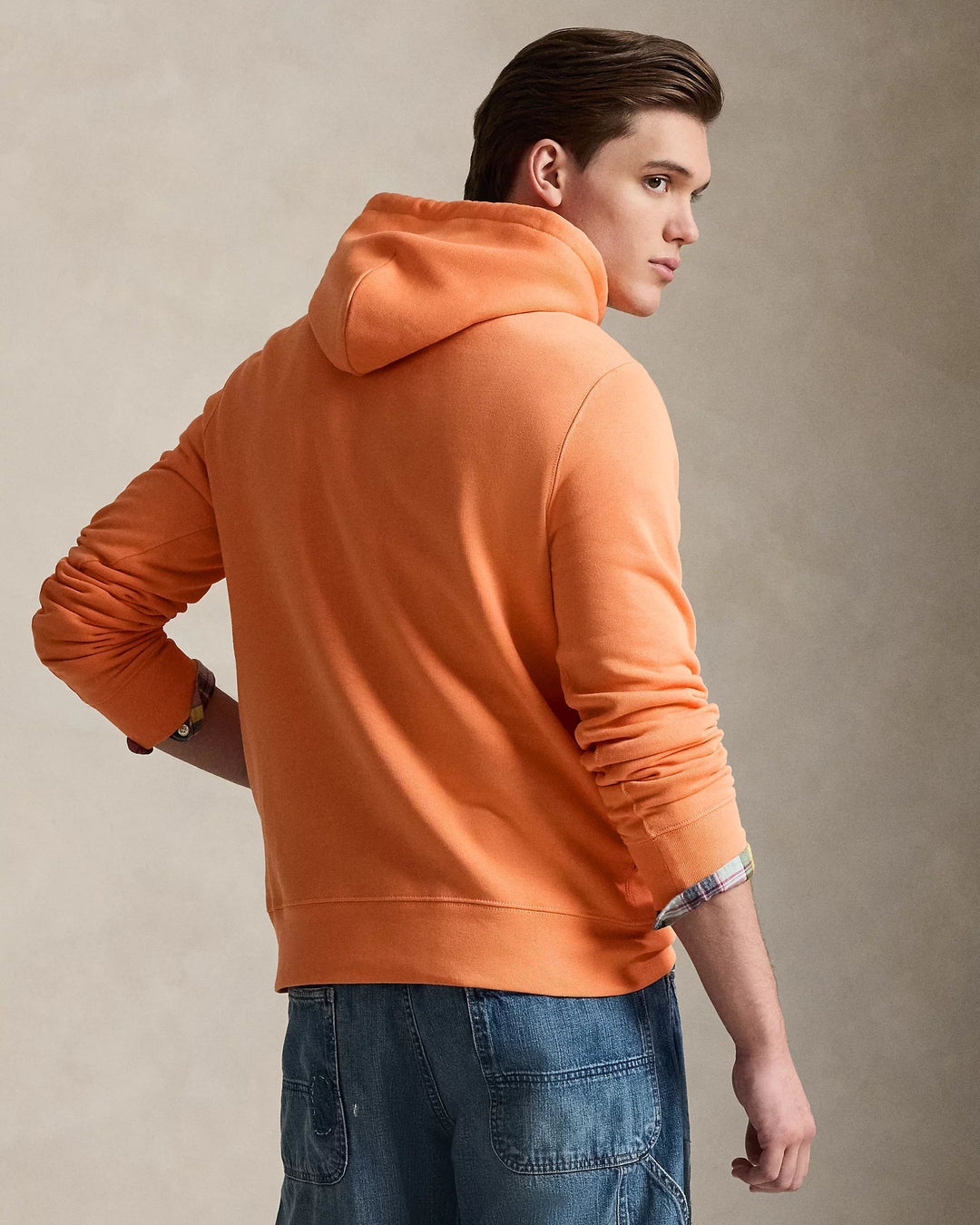 POLO RALPH LAUREN - Sweat à capuche Polo Bear en molleton Orange vif - Lothaire