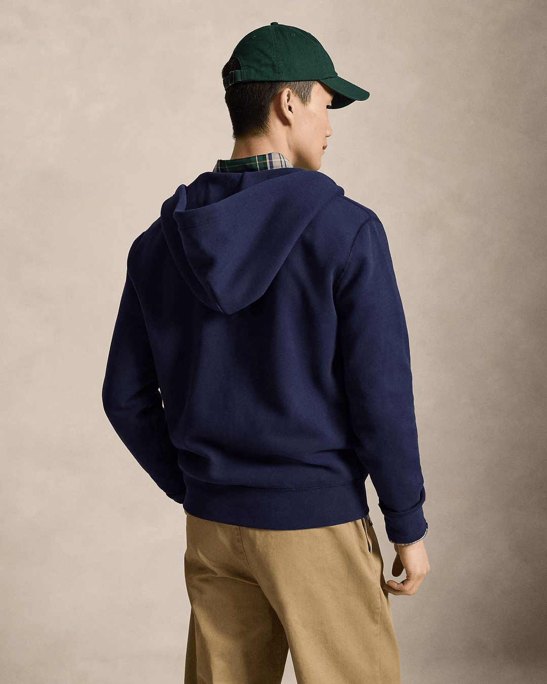 POLO RALPH LAUREN - Sweat à capuche RL en molleton Bleu marine - Lothaire