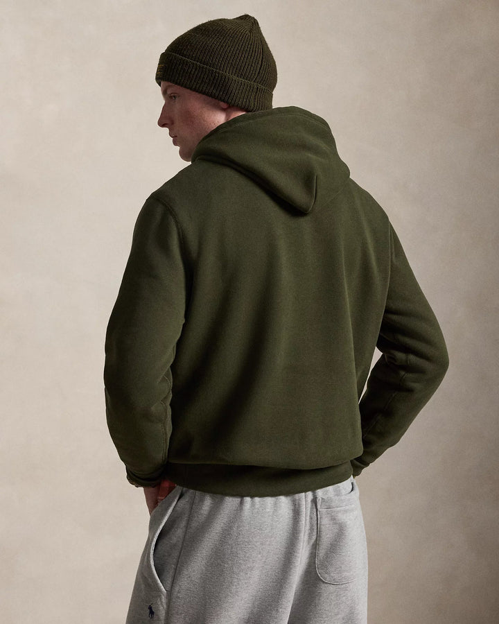 POLO RALPH LAUREN - Sweat à capuche RL en molleton Vert olive - Lothaire