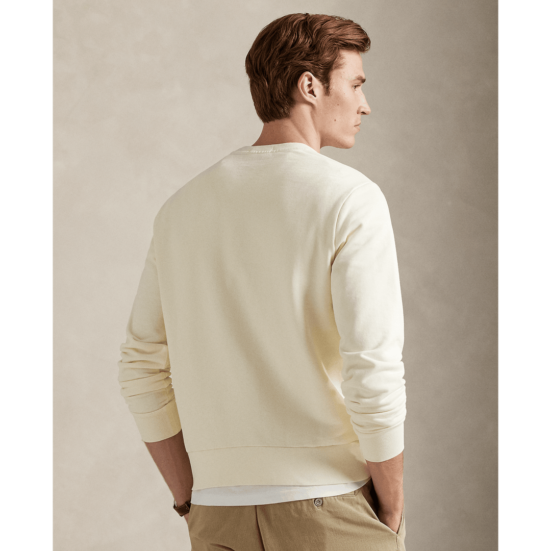 POLO RALPH LAUREN - Sweat en molleton bouclé Crème - Lothaire