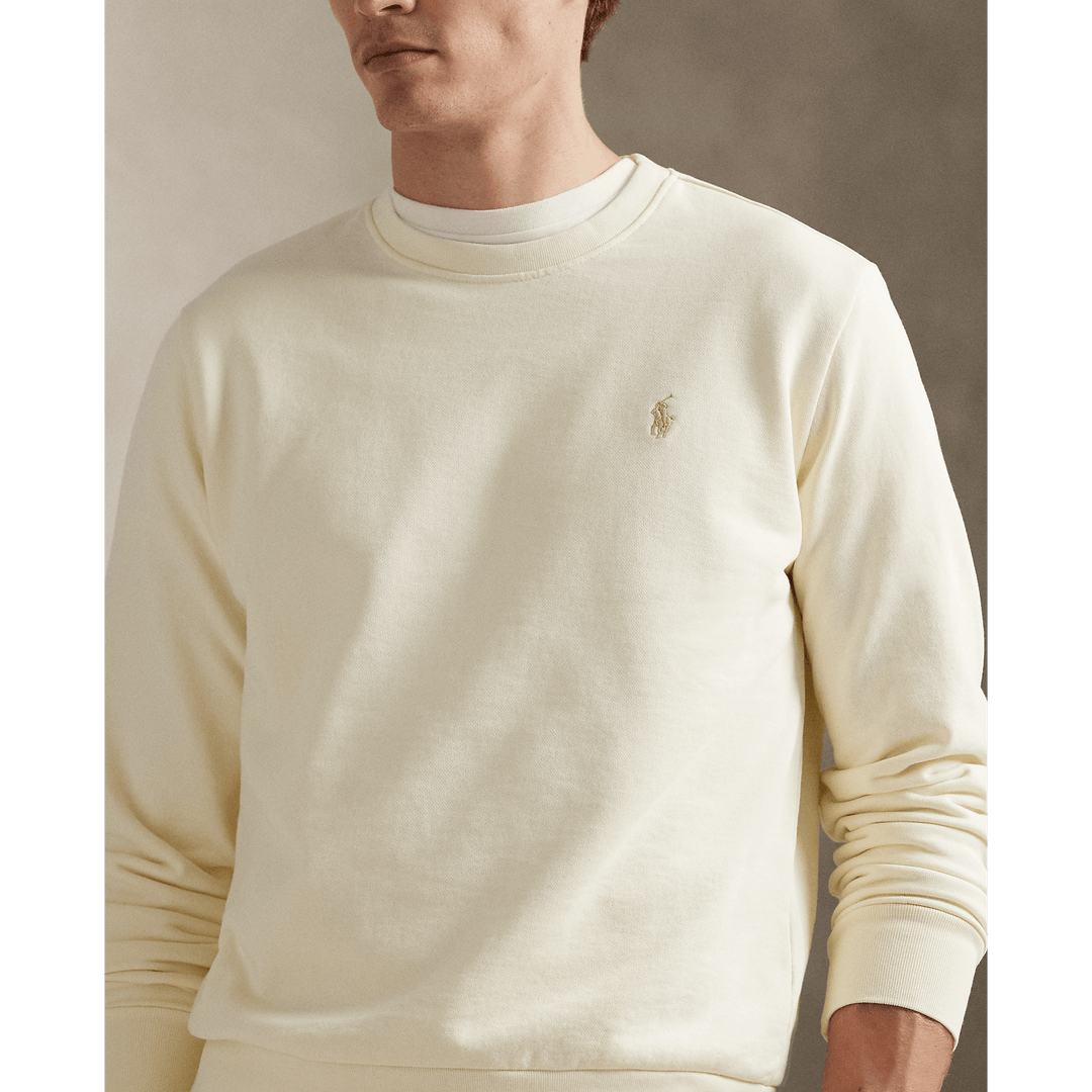 POLO RALPH LAUREN - Sweat en molleton bouclé Crème - Lothaire