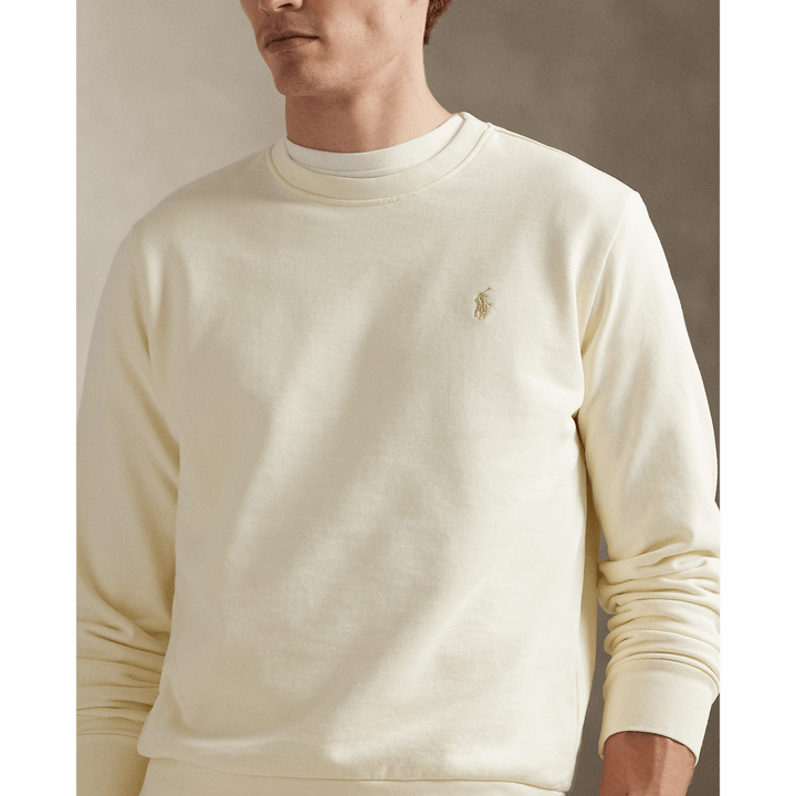 POLO RALPH LAUREN - Sweat en molleton bouclé Crème - Lothaire