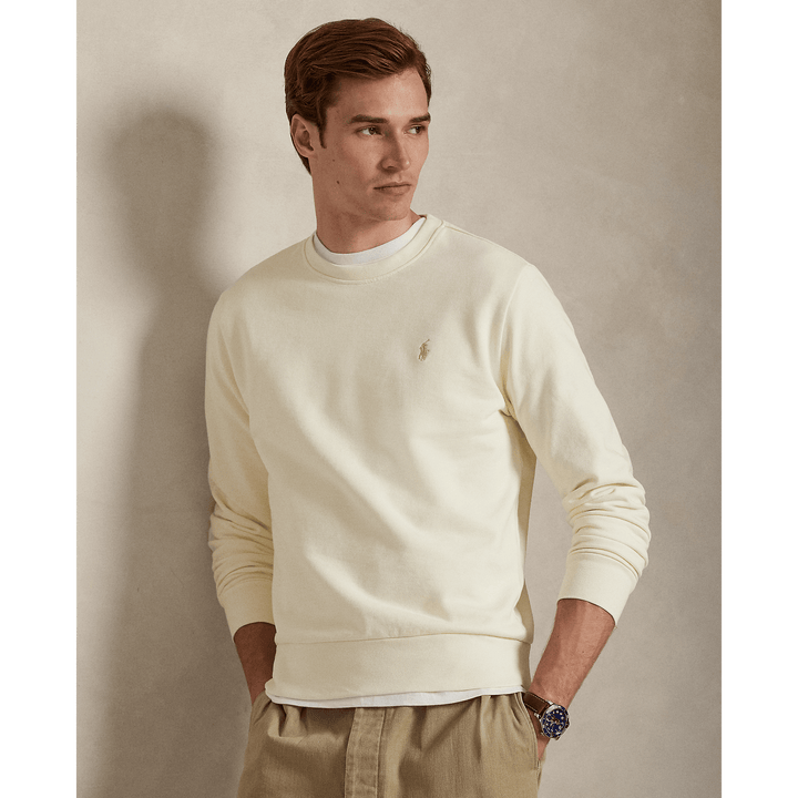 POLO RALPH LAUREN - Sweat en molleton bouclé Crème - Lothaire