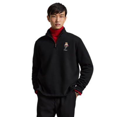 POLO RALPH LAUREN - Sweat Polo Bear à Col Cheminée Noir - Lothaire