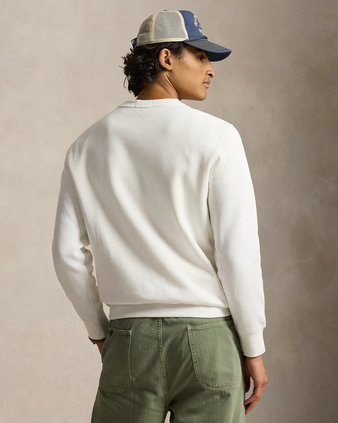 POLO RALPH LAUREN - Sweat Polo Bear en molleton Blanc - Lothaire