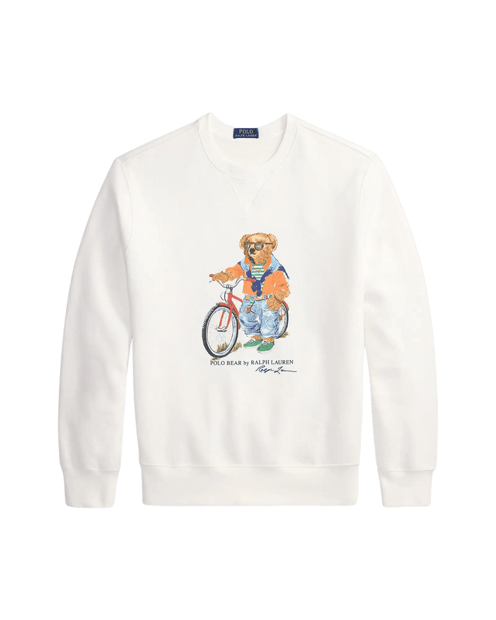 POLO RALPH LAUREN - Sweat Polo Bear en molleton Blanc - Lothaire