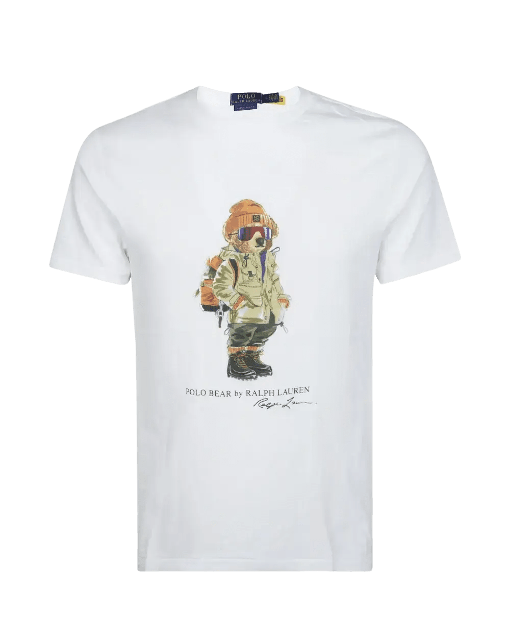 POLO RALPH LAUREN - T-shirt en Jersey Imprimé Blanc - Lothaire
