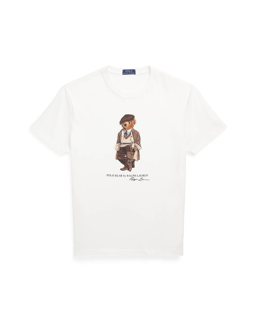 POLO RALPH LAUREN - T-shirt Polo Bear Custom Slim Fit blanc - Lothaire
