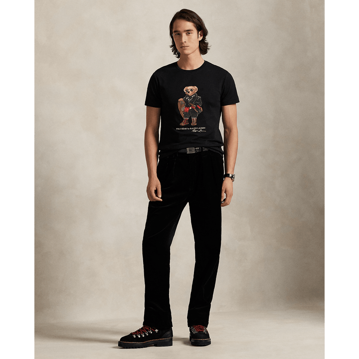 POLO RALPH LAUREN - T-shirt Polo Bear Custom Slim Fit Noir - Lothaire