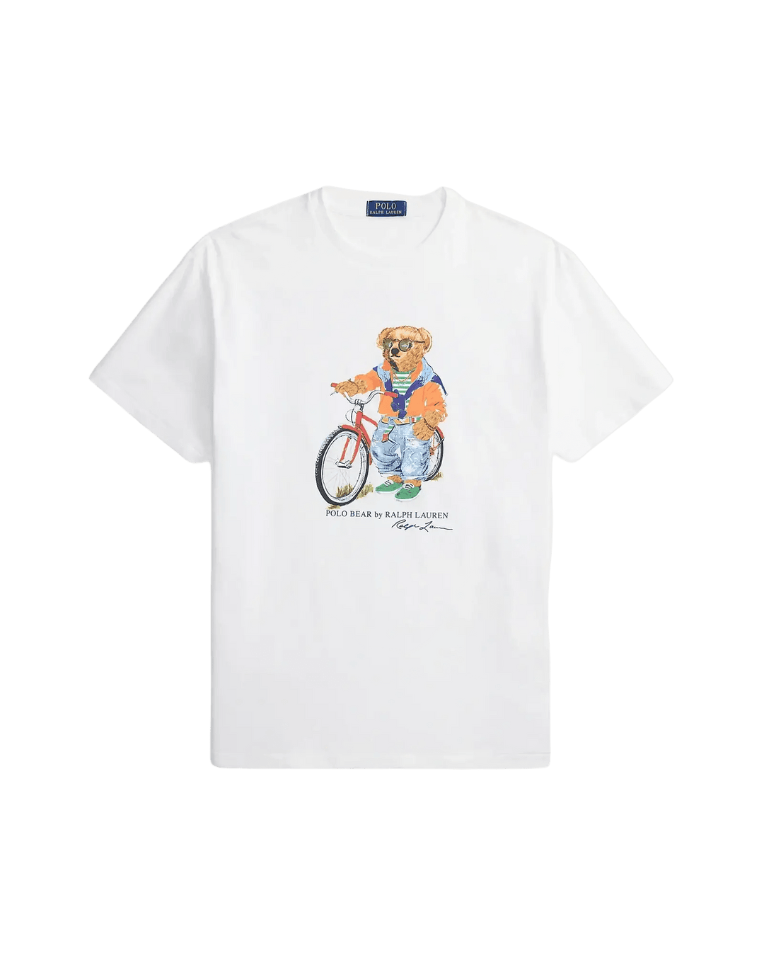 POLO RALPH LAUREN - T-shirt Polo Bear Custom Slim Fit Ourson d'été Blanc - Lothaire