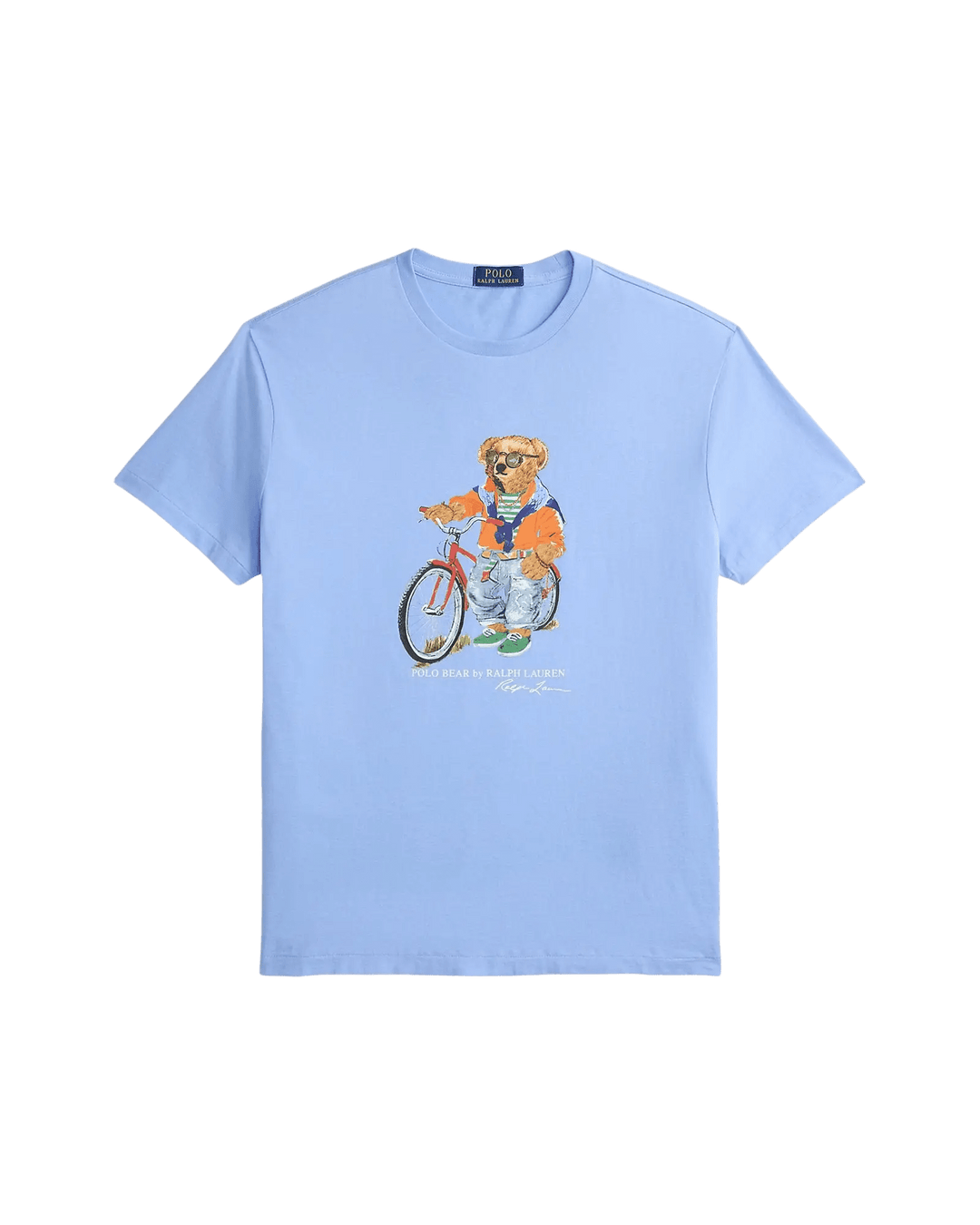 POLO RALPH LAUREN - T-shirt Polo Bear Custom Slim Fit Ourson d'été Bleu Austin - Lothaire