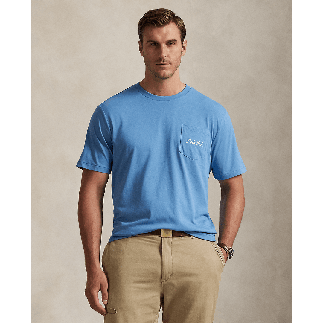 POLO RALPH LAUREN - T-shirt Polo Bear en jersey Hatteras Bleu - Lothaire