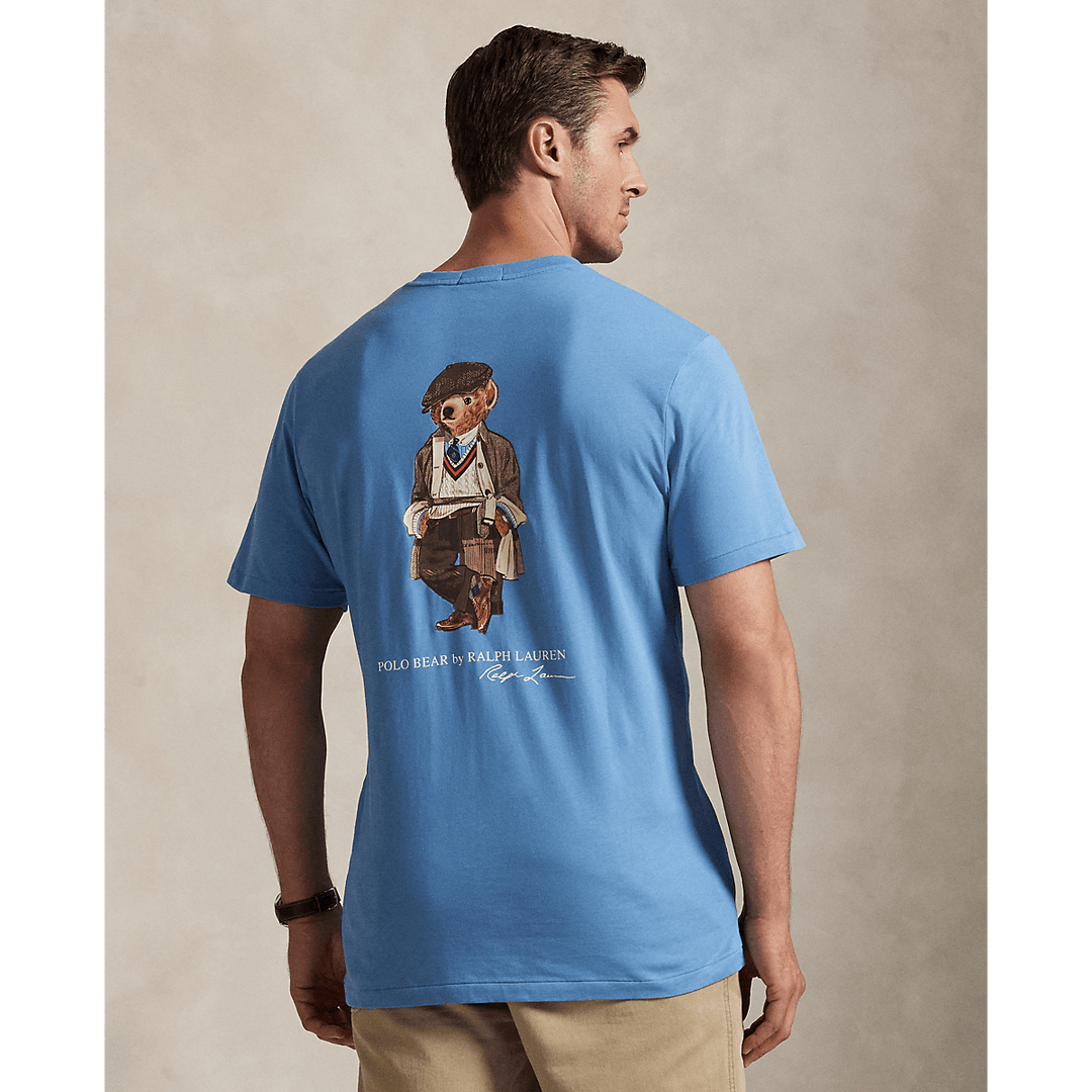 POLO RALPH LAUREN - T-shirt Polo Bear en jersey Hatteras Bleu - Lothaire