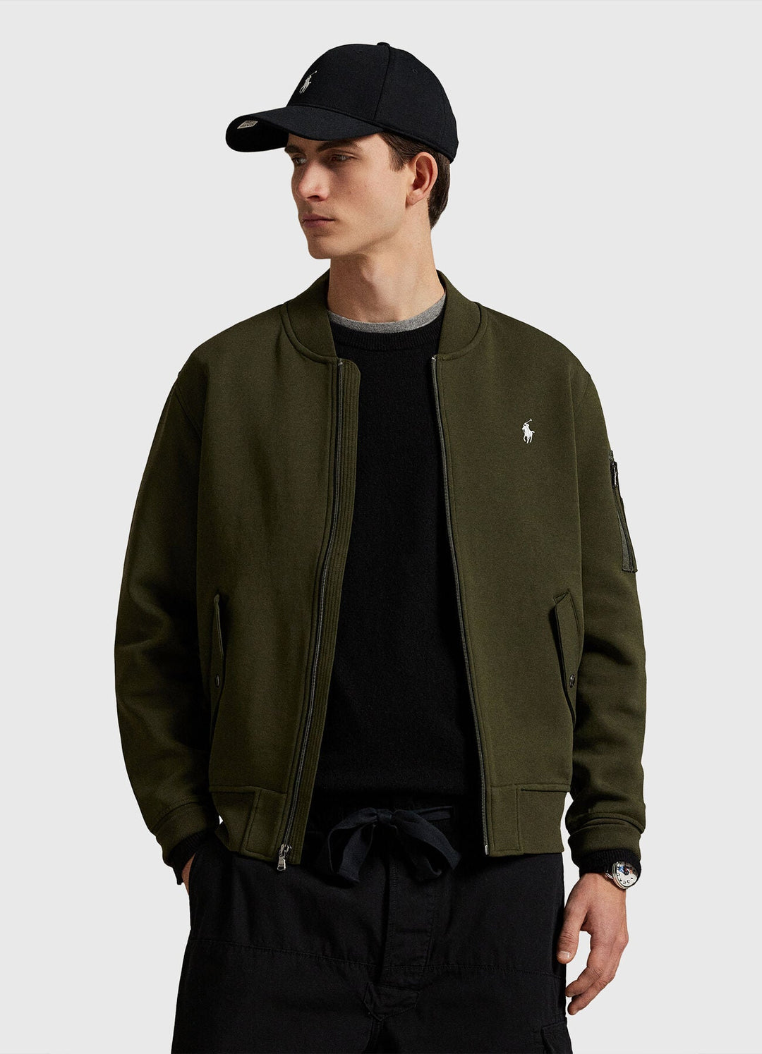 POLO RALPH LAUREN - Veste bomber Vert olive - Lothaire