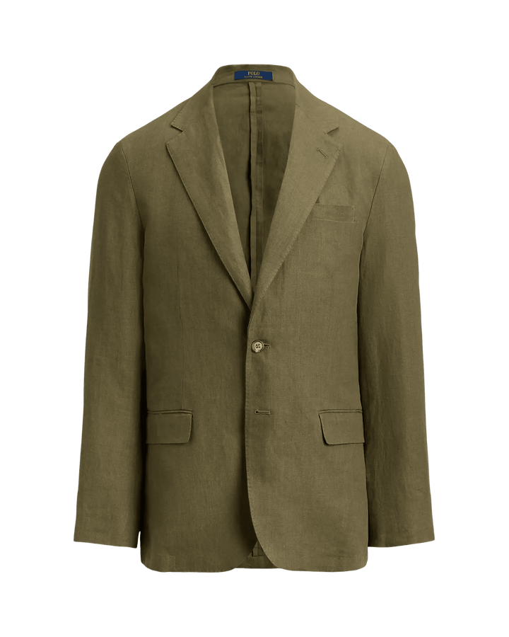 POLO RALPH LAUREN - Veste costume Polo Soft Modern Fit lin Vert Olive - Lothaire