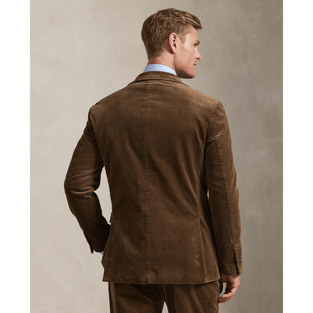 POLO RALPH LAUREN - Veste de costume en velours côtelé stretch Montana Brown - Lothaire